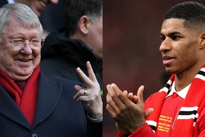 Sir Alex rất ấn tượng với khả năng dứt điểm của Marcus Rashford.