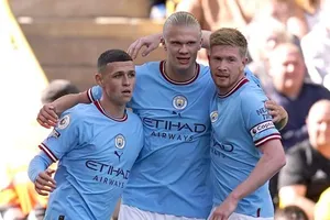 Có Kevin De Bruyne và Phil Foden sung sức hỗ trợ, Haaland chắc chắn là người hưởng lợi nhất.