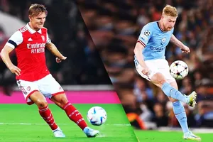 Martin Odegaard và Kevin De Bruyne là những người quyết định danh hiệu ngoại hạng Anh.