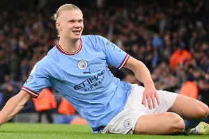Erling Haaland đã ghi bàn thắng thứ 51 trong mùa giải này.