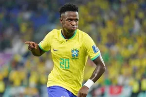 Tuyển Brazil đá giao hữu với đại diện châu Phi để ủng hộ tiền đạo Vinicius Junior.