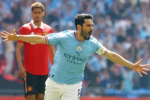 Tiền vệ Ilkay Gundogan đã tỏa sáng rực rỡ trong giai đoạn cuối mùa giải của Man.City.