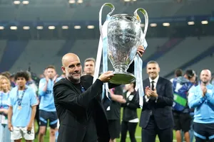 Pep Guardiola chứng kiến nỗ lực suốt 7 năm của ông đã đạt thành quả với chức vô địch Champions League đầu tiên trong lịch sử CLB.