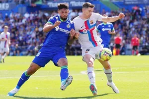 Barcelona bị thủ hòa 0-0 tại sân Coliseum Alfonso Perez của Getafe mùa qua.