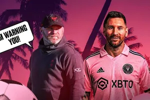 Wayne Rooney một lần nữa là đối thủ của Lionel Messi nhưng lần này anh ở tư cách HLV.