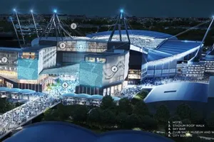 Phối cảnh tráng lệ của phần cải tạo tại sân Etihad.