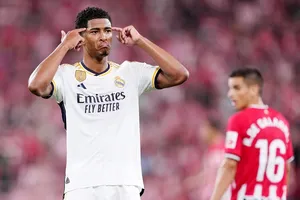 Jude Bellingham một lần nữa trở thành tâm điểm của hàng công Real Madrid đang chơi thăng hoa.