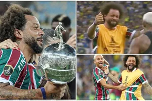 Marcelo bật khóc sau khi giúp CLB thời thơ ấu lần đầu nếm trải vinh quang cao nhất Nam Mỹ ở cấp độ CLB.