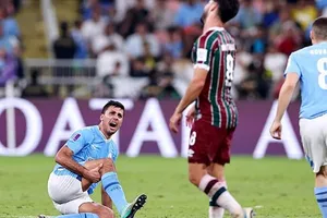 Tiền vệ Rodri thừa nhận phải chịu “một trong những pha tắc bóng tồi tệ nhất” trong sự nghiệp.