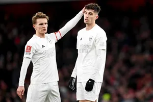 Arsenal thua 0-2 trước Liverpool ở vòng 3 FA Cup vào Chủ nhật.