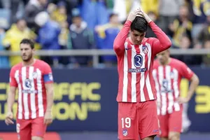 Atletico Madrid đã chịu thất bại gây sốc với tỷ số 0-2 trên sân Cadiz ở La Liga.