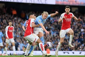 Arsenal đã phong tỏa Man.City và rời sân Etihad với kết quả hòa 0-0 vào Chủ nhật.