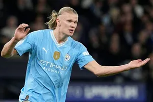 Erling Haaland có thể phải ngồi ngoài xem trận bán kết FA Cup giữa Man.City với Chelsea.