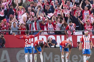 Girona đã chính thức đủ điều kiện tham dự Champions League lần đầu tiên trong lịch sử CLB. 