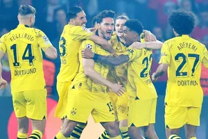 Borussia Dortmund đánh bại Paris Saint-Germain tổng tỷ số 2-0 để vào trận chung kết Champions League.