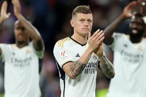 Toni Kroos đã có lần xuất hiện cuối cùng trong màu áo Real Madrid và màn trình diễn đỉnh cao cuối cùng ở cấp độ CLB.