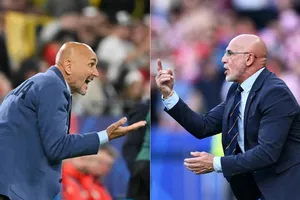 HLV Luciano Spalletti của Italy và HLV Luis de la Fuente phía Tây Ban Nha đều dành những lời có cánh cho nhau.
