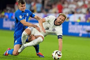 Harry Kane và các đồng đội lại có thêm một trận đấu đáng thất vọng khi để Slovenia cầm hòa 0-0