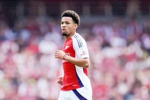 Nwaneri trong trận giao hữu tiền mùa giải 2024-25 gặp Olympique Lyon