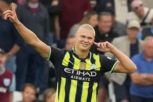 Erling Haaland ghi bàn thắng thứ 70 tại Premier League trong trận đấu thứ 69.