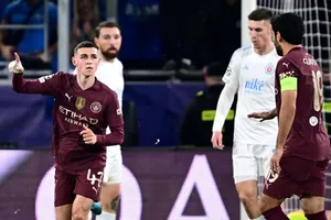 Phil Foden ghi một bàn thắng và có một pha kiến tạo tuyệt vời giúp Man.City thắng 4-0 tại Slovan Bratislava.