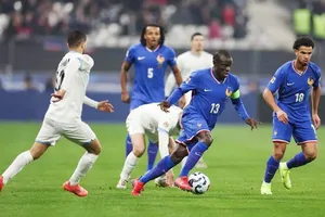 Tuyển Pháp hòa Israel 0-0 nhưng vẫn theo chân Italy vào tứ kết UEFA Nations League ở bảng A2. 