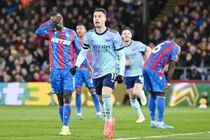HLV Mikel Arteta hy vọng Gabriel Martinelli có thể thay thế Bukayo Saka.