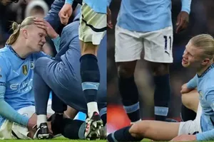 HLV Pep Guardiola hy vọng Erling Haaland sẽ kịp bình phục cho trận lượt về play-off Champions League tại Real Madrid.