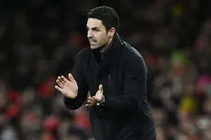 HLV Mikel Arteta tự tin trước trận lượt đi vòng 1/8 Champions League trên sân PSV Eindhoven.
