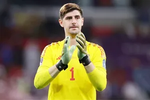 Thủ thành Thibaut Courtois đã trở lại đội tuyển Bỉ sau 21 tháng vắng bóng.