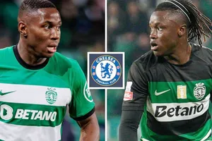 Chelsea ký hợp đồng cùng lúc với 2 tài năng trẻ với Geovany Quenda (phải) và Dario Essugo của Sporting Lisbon.