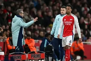 Gabriel rời sân với nỗi thất vọng chấn thương