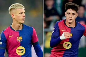 Barcelona có thể giữ tiền vệ Dani Olmo và tiền đạo Pau Victor trong đội hình đến hết mùa giải.