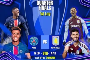Paris Saint-Germain đối mặt thứ thách từ Aston Villa ở lượt đi tứ kết Champions League.