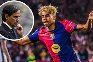 HLV Simone Inzaghi và Lamine Yamal