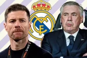 Xabi Alonso và Carlo Ancelotti