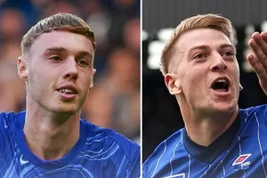 Cole Palmer và tân binh Liam Delap