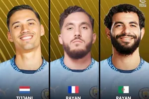 Ba tân binh Rayan Ait Nouri, Tijjani Reijnders và Rayan Cherki cùng Man.City dự FIFA Club World Cup.