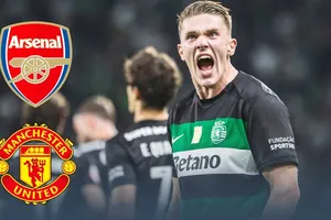 Viktor Gyokeres đang là mục tiêu hàng đầu của cả Man.United lẫn Arsenal.