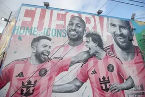 Bức tranh tường Messi ở Miami