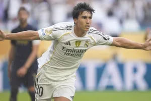Gonzalo Garcia ghi 4 bàn thắng cho Real Madrid trong 5 trận tại FIFA Club World Cup.