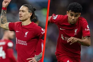 Darwin Nunez và Luis Diaz