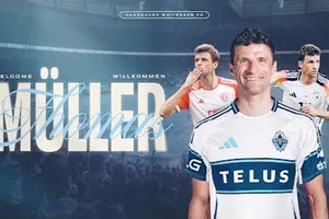 Thomas Muller đã hoàn tất việc chuyển đến Vancouver Whitecaps của MLS.
