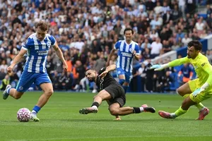 Brajan Gruda (Brighton) ghi bàn thắng quyết định ở phút 89, nhấn chìm Man City 2-1