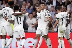 Real Madrid dưới sự dẫn dắt của Kylian Mbappe sung mãn sẵn sàng trở lại với chiến thắng.