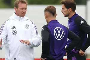 HLV Julian Nagelsmann đang đối mặt áp lực rất lớn cùng tuyển Đức.