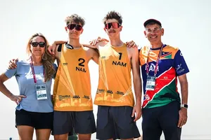 Nhà Kraft tại Giải vô địch bóng chuyền bãi biển U21 Thế giới 2025 tại Puebla (Mexico). Ảnh: FIVB