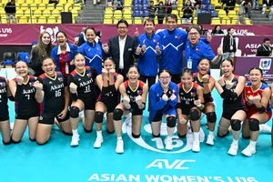 Philippines giành tấm vé lịch sử đến với Giải vô địch bóng chuyền nữ U17 thế giới 2026. Ảnh: AVC