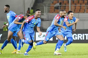 CHDC Congo loại Nigeria trong loạt luân lưu ở chung kết play-off World Cup khu vực châu Phi. Ảnh: ESPN