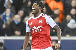 HLV Mikel Arteta hết lời ca ngợi Noni Madueke sau cú đúp trước Club Brugge.